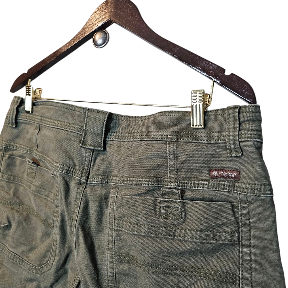 Legendary Whitetails Pants - Olive Canvas - Utility Cargo - Durable - Picture 7 of 7